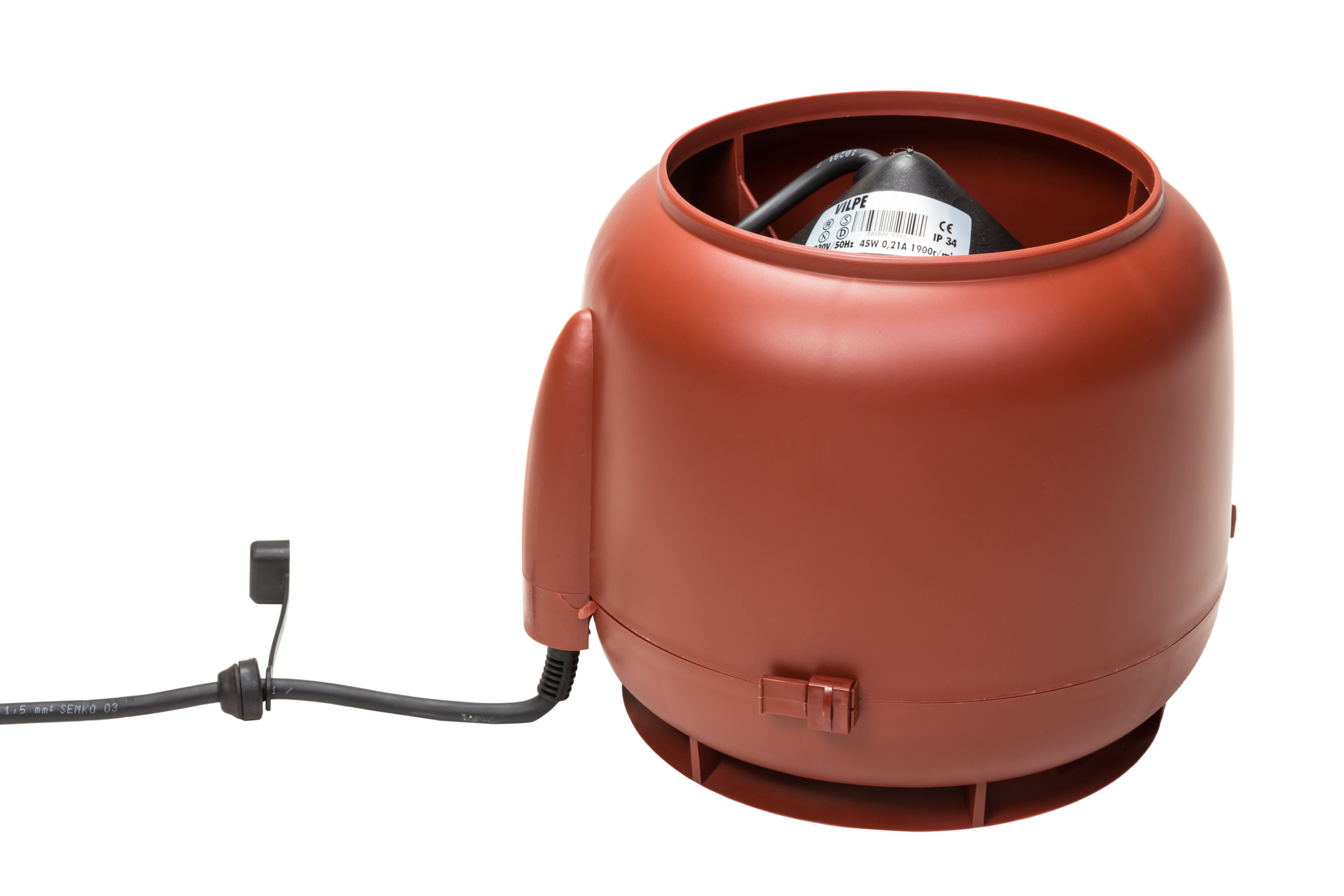 vilpe Radon roof fan eco 110s red