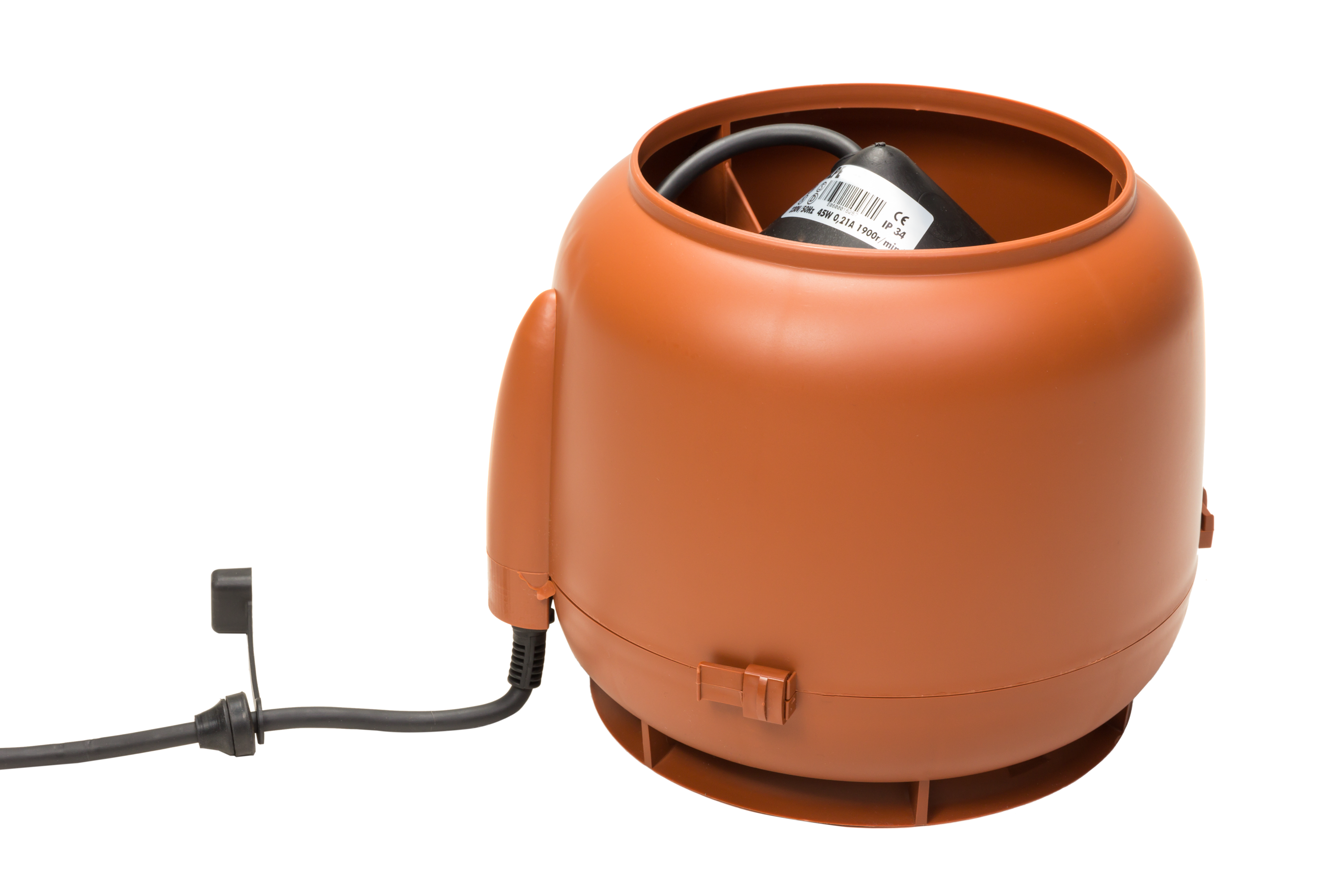 vilpe Radon roof fan eco 110s brickred