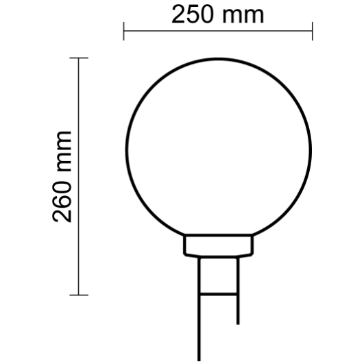 ketonen Gårdsarmatur ketonen a10dva 75w e27 oa a85/250 vit