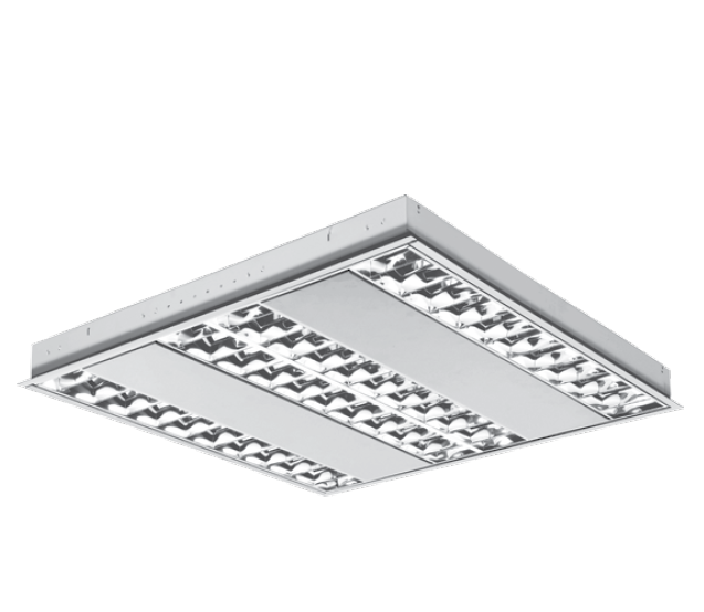 valoiste Moduulivalaisin lugclassic 3x14w t5 kiiltävä optiikka