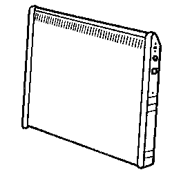 ensto Tupa-värmepanel klass ii peta 405-350 400x500