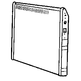 ensto Tupa-värmepanel ip24 roti 403-150 400x300 150w