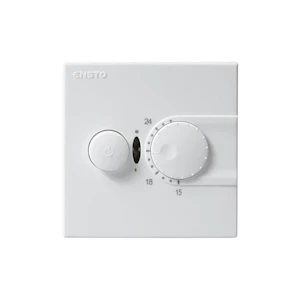 ensto Centre plate for combi th eco16fri-84, impressivo, white