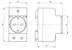 abb Socket outlet m1173