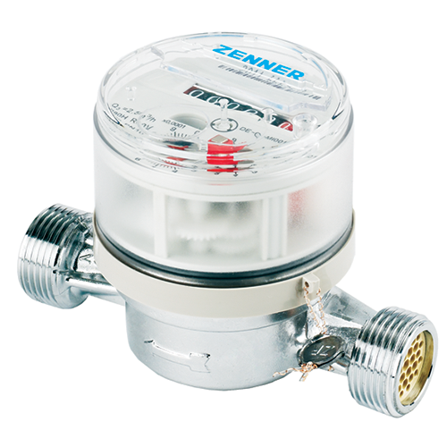 zenner-korkeamäki Cold water meter zenner dn20/130 etkd-n q3=2,5 m3 10l