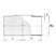 ostp T-rör drag en 10253-4 60,3x60,3x2,6/2,0 1.4432