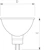 philips Halogeenilamppu philips accentline 20w 12v gu5.3 36d