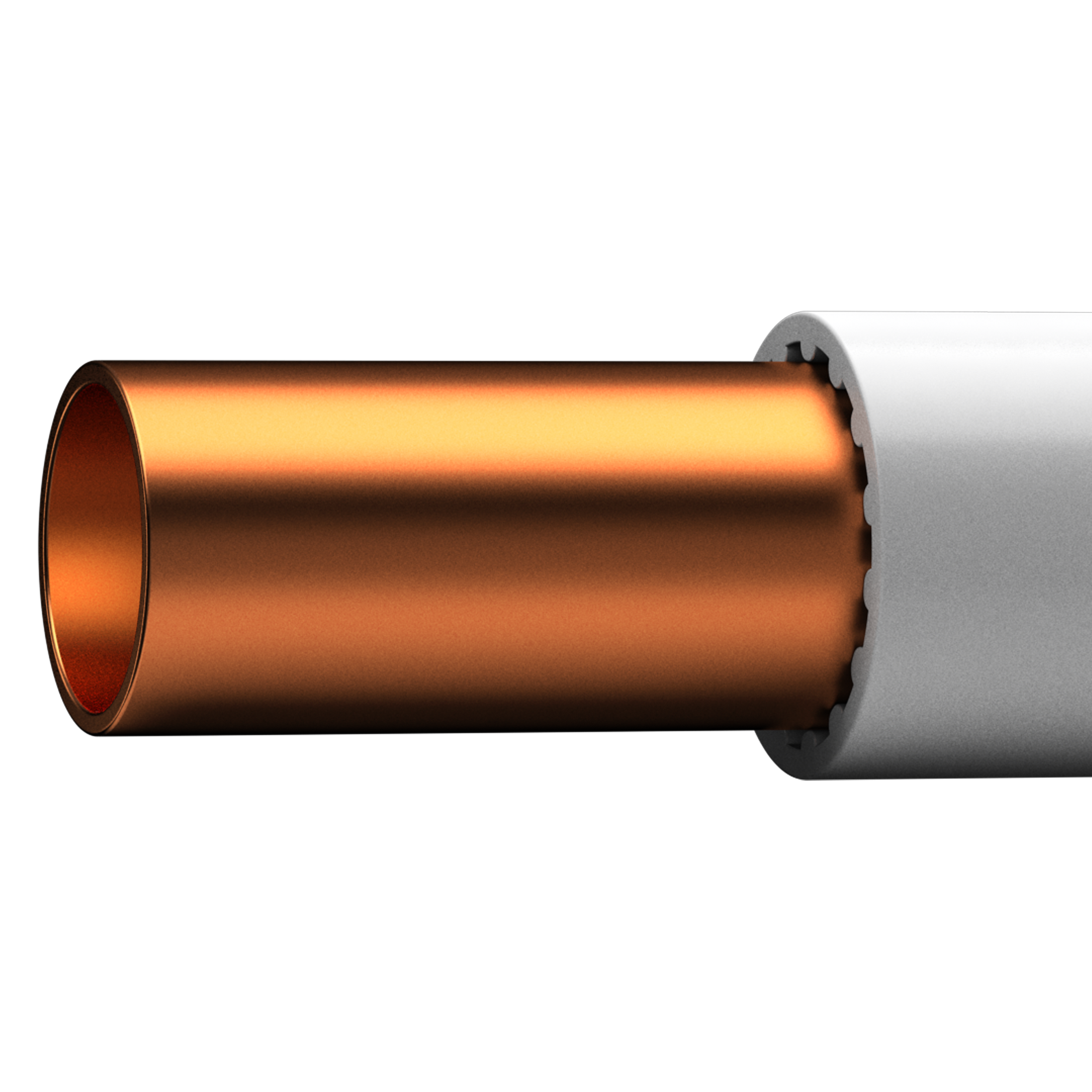 COPPER TUBE FINCU CUPORI 141 10x8,4 L=5m COIL, PLASTIC