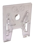 ACCESSORY PLATE FOR RJ45 CONNECTORS