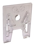 ACCESSORY PLATE FOR RJ45 CONNECTORS