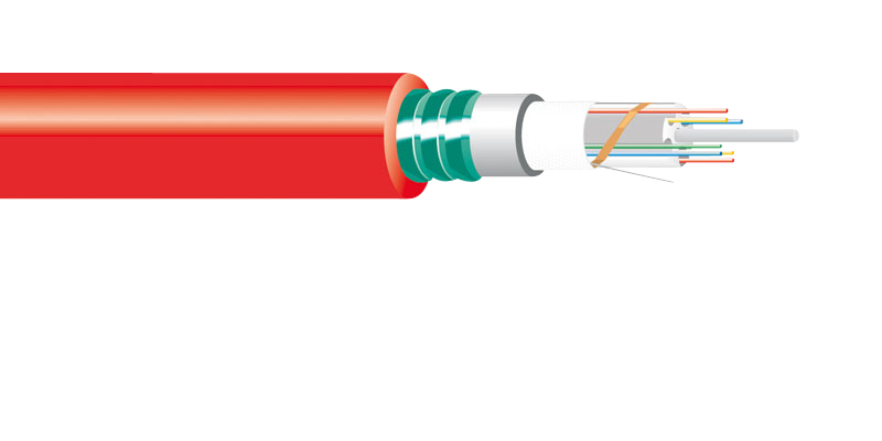 OPTICAL FIBRE CABLE-FRHF LIFECORD-FRHF 2X6 SML