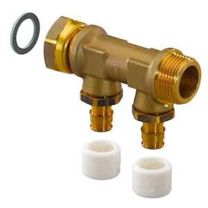 uponor Qe jakotukki uponor 2-osainen 15mm k/k35 em