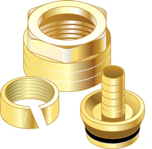 wehofloor Manifold connector wehofloor 17x2,0x3/4ft