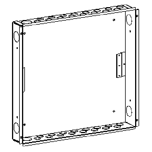 INFÄLLD KAPSLING 50042030 2D 397X370X60MM36
