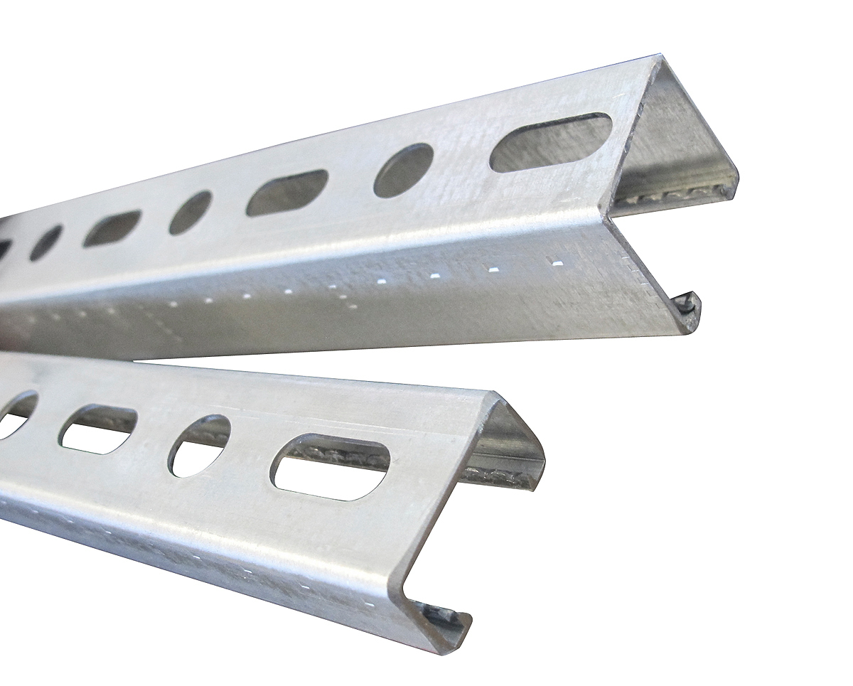 walraven Fixing rail zn 27x18mm, l=2m 6505000