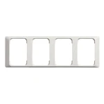 6161R FRAME, 4 GANG FOR 2 GANG SOCKET OUTLETS