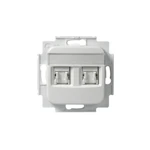 MODUL UTTAG 2XRJ45UTP CAT6 FOT6208