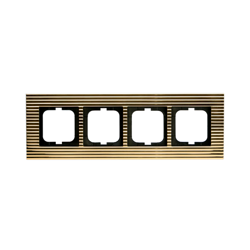 undefined Täckram 4-vägs,85mm,horis,guld,carat