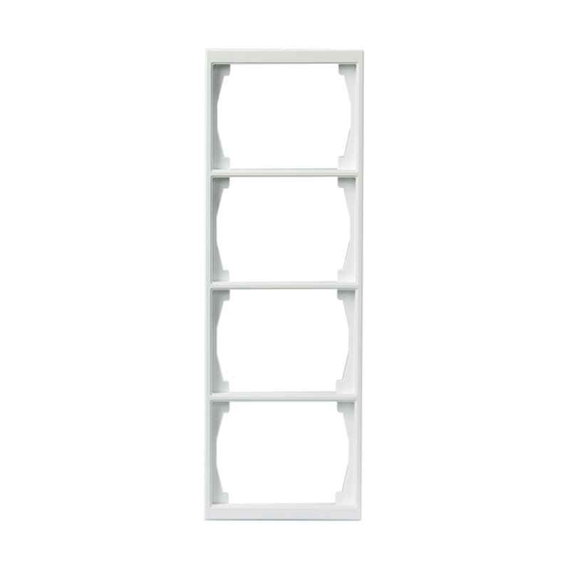 abb Impressivo raam 4-le 1724f100-84 100mm valge