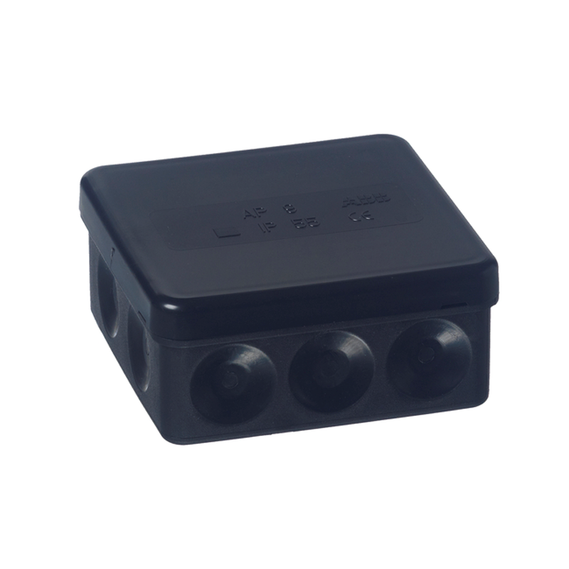 JUNCTION BOX IP65 BLACK AP9MP