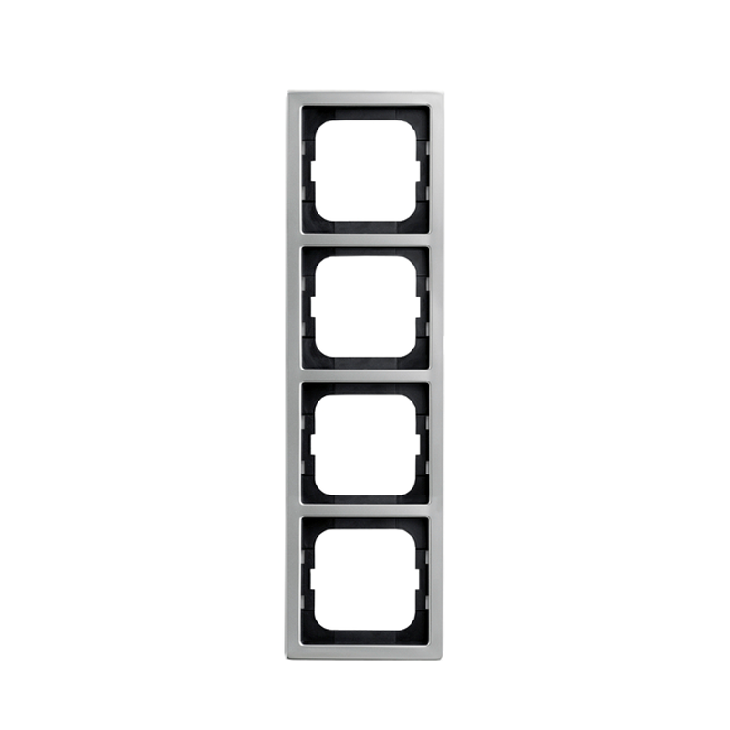 abb Täckram impressivo 4-fack, 85mm, pure ädelstål