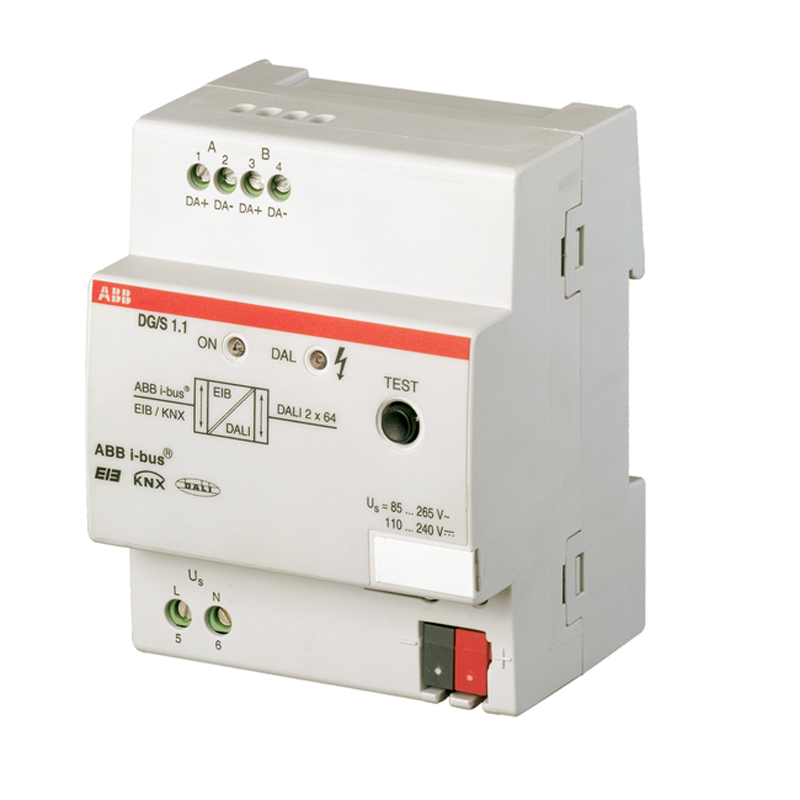 abb Väylämuunnin knx abb dali din 4 moduulia 1 kanava