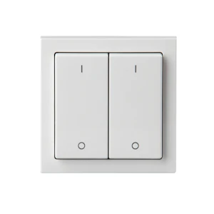 abb Tryckknapp rf 4-vägs, impressivo, vit