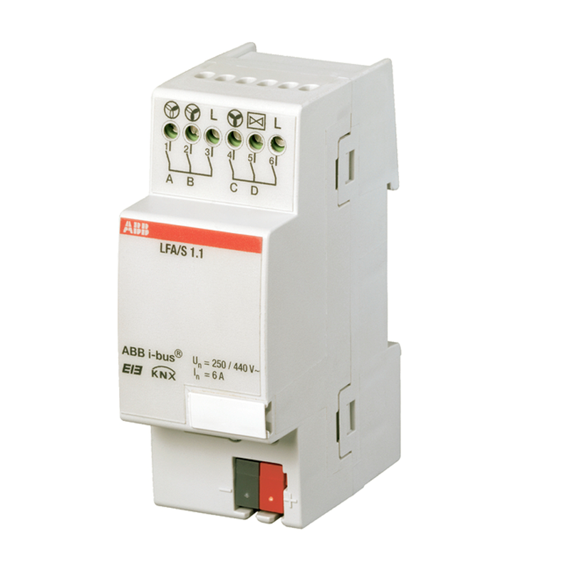 abb Tuloyksikkö knx abb 3-por. puhal.k. 1ohj. 6a, 230v
