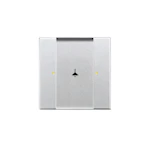 PUSH-BUTTON KNX ALUMINIUM SILVER