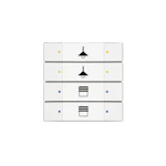 PUSH-BUTTON KNX DAVOS/STUDIO WHITE
