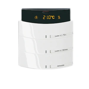 abb Triton 3/6gang mf/ir rtc studio white