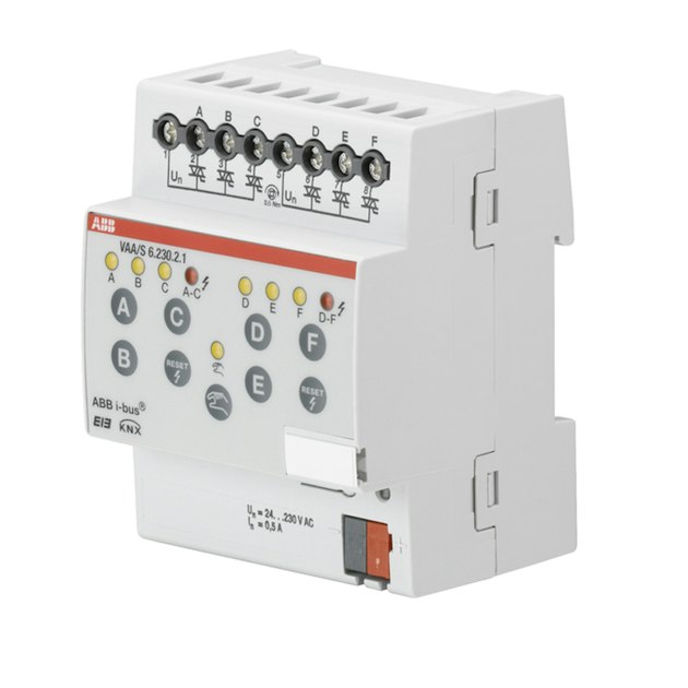 CONTROL UNIT KNX VALVE ACTUATOR 6 CHAN, 230V | Bygg EIB / KNX | Onninen AS