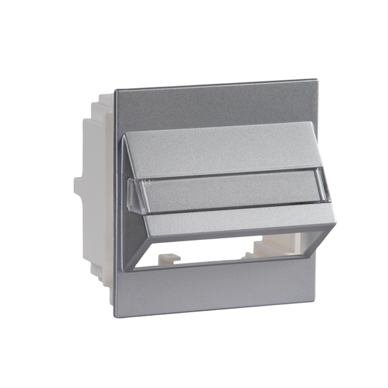abb Kanavadatarasia product rj45 rasia, nimikilvellä, alu