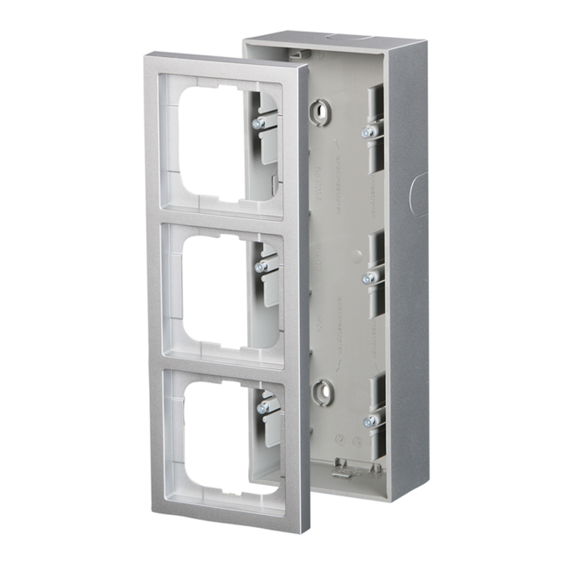 abb Ytkapsling 3-fack,80mm,dj54mm,aluminium