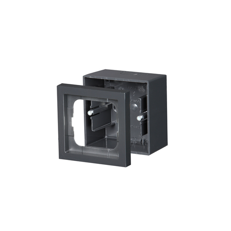 MOUNTING FRAME 1-GANG, 54/80MM, ANTHRACITE