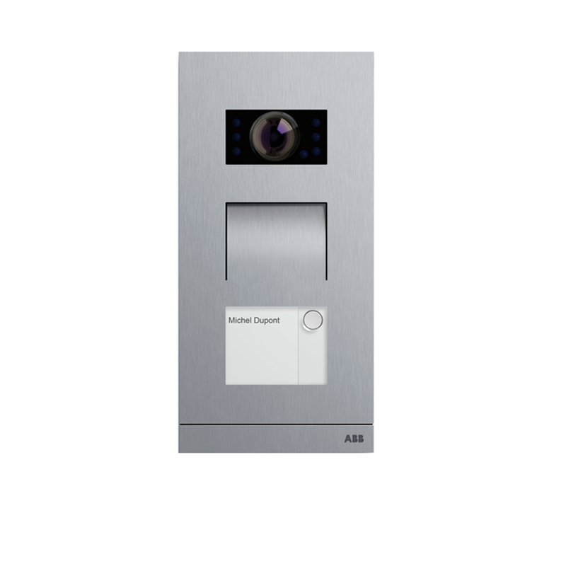abb Outdoor video station 1gang stainless