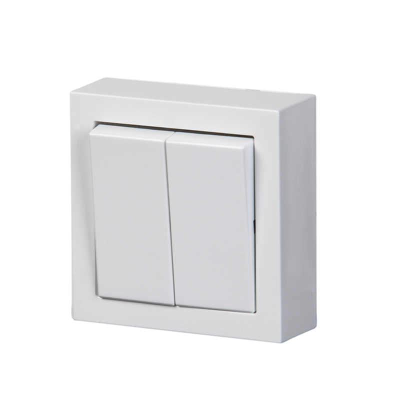 abb Avbrytare d-trapp, ip21 vit