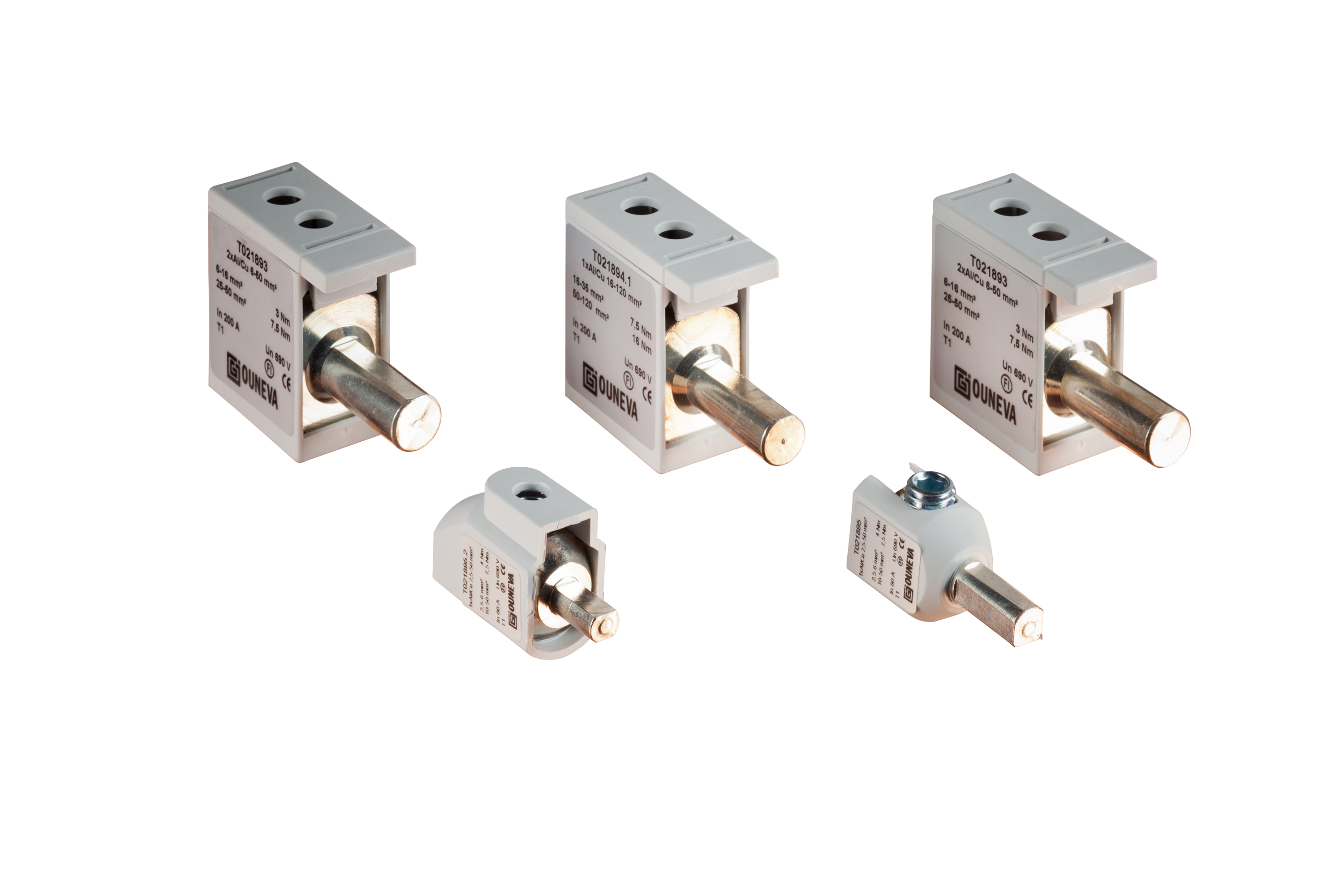 DEVICE CONNECTOR 1XAL 16-50 MM2/CU 2,5-50 MM2