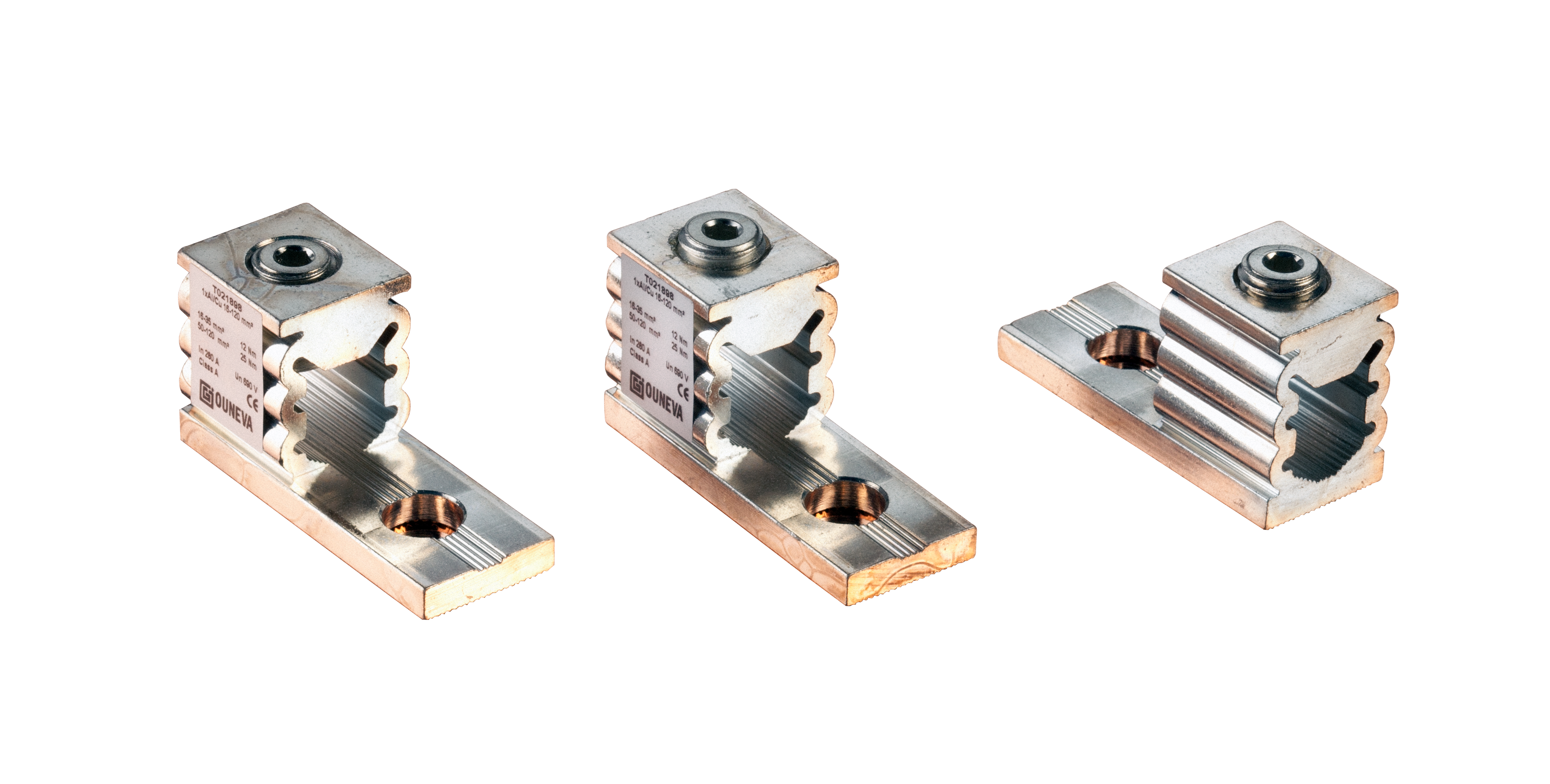 ouneva Universal connector ot 16-120 al/cu
