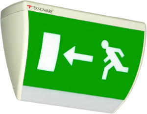 teknoware Exit light twt1752w 230 v ac 3 w teholed
