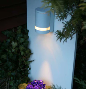 lk-design Väggarmatur focus 1xgu10 vägg antrasit