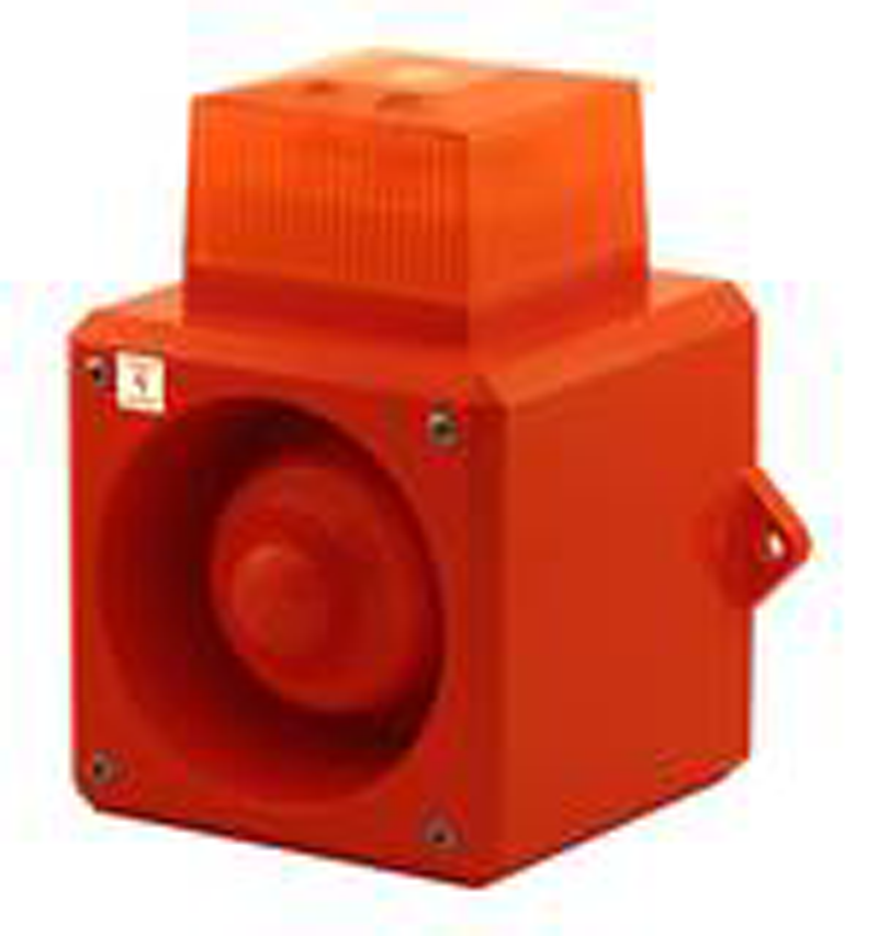 clifford & snell Siren 230vac,110db+5j red bea+sou