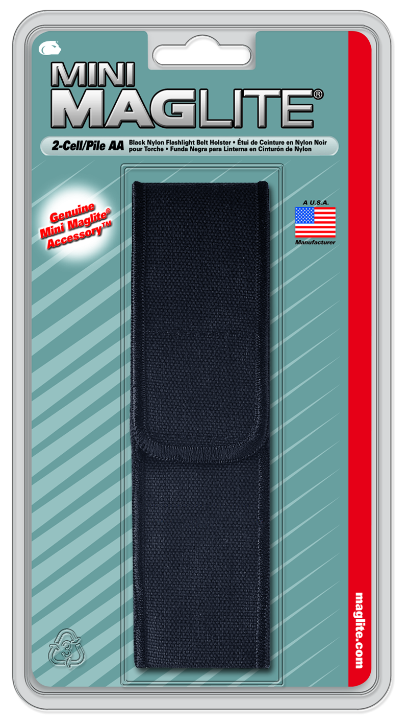 maglite Mag-lite tillbehör am2a056, aa hölster nylon