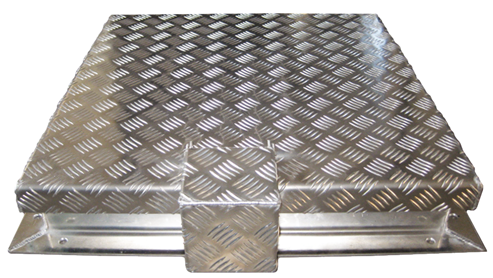 onninen Aluminium manhole cover 800x800 frame s=5mm