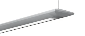 fagerhult Suspension luminaire loop light lamell vit 2x28