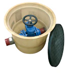 VENTILBRUNN DN100 TILL WC-VATTEN