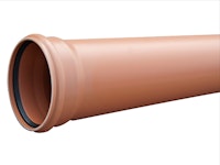 PVC ML Sewer Pipe RD 160 SN8 L 6