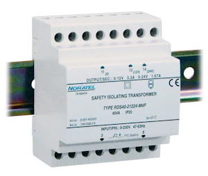 noratel Safety isolating transformer rds40-21224-m4p 40va din rail