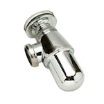BOTTLE TRAP WITH WASTE VALVE CHROME