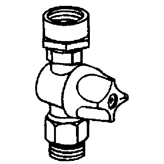 opal Wc-reservdel opal 64049 avstängningsventil